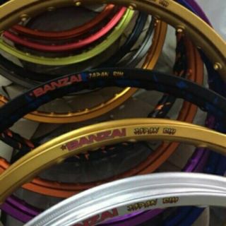 Niềng nhôm banzai 1 màu