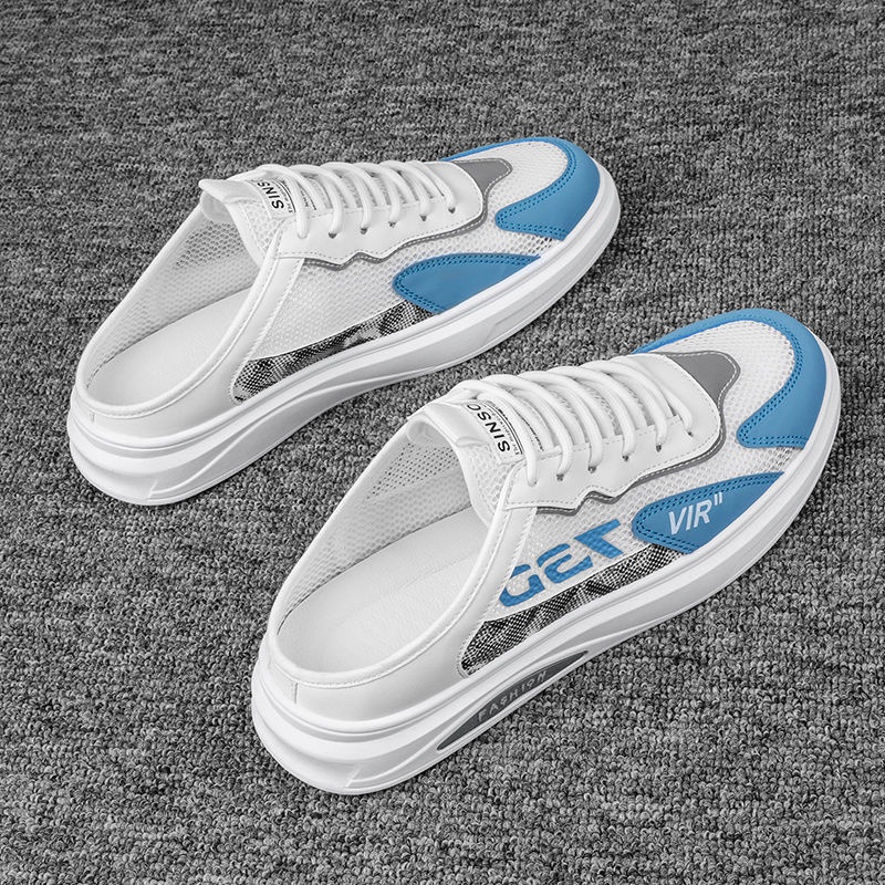 Giày oxford Mùa Hè Mới Hở Gót Không Có Gót Cho Nam