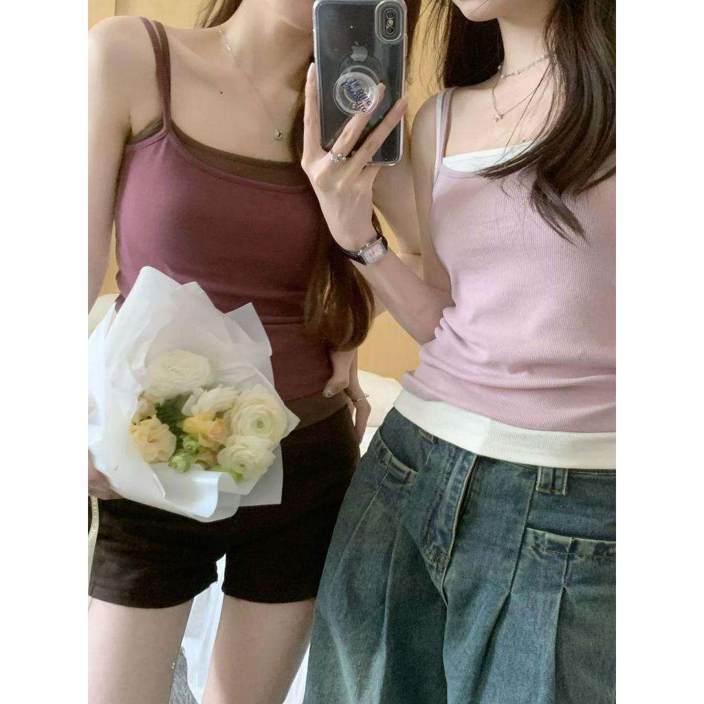 Áo Dây Camisole Dễ Phối Đồ Với 8 Màu Tùy Chọn 61379