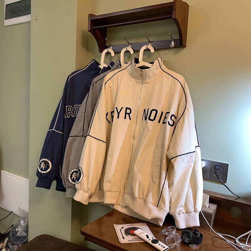 Áo khoác bóng chày phong cách Hàn Quốc thời trang năng động 2020 cho nữ