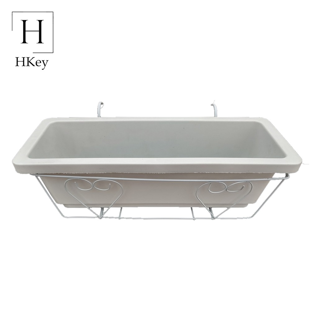 Nhà Cửa &amp; Đời Sống Giá Inox Để Chậu Hoa Treo Ban Công Đủ Kích Thước ( Có Video Thực Tế)