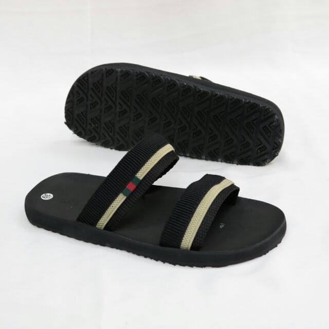 GIAVY - Dép nam 2 quai ngang L346