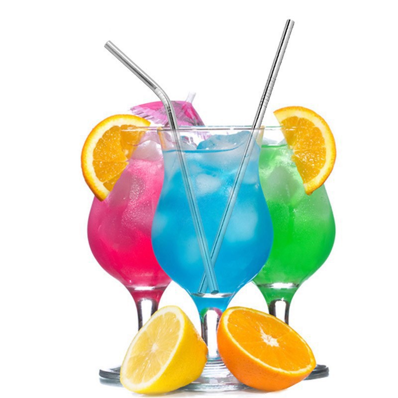 Set 2 ống hút inox 304 kèm cọ rửa thân thiện môi trường 2241 shop giao hàng nhanh