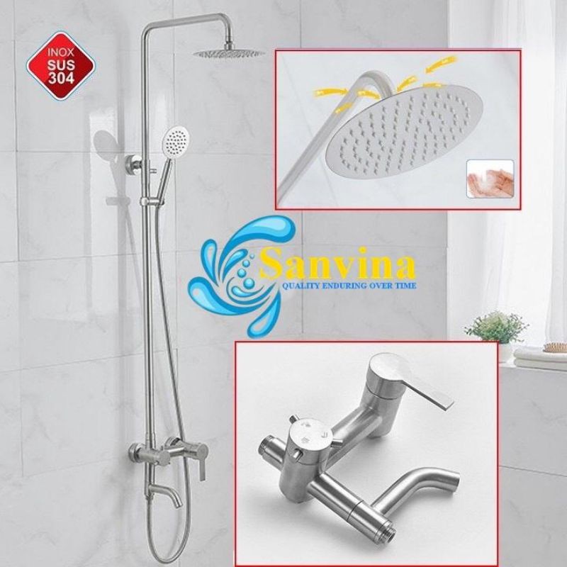 Bộ sen tắm đứng inbox cao cấp 304