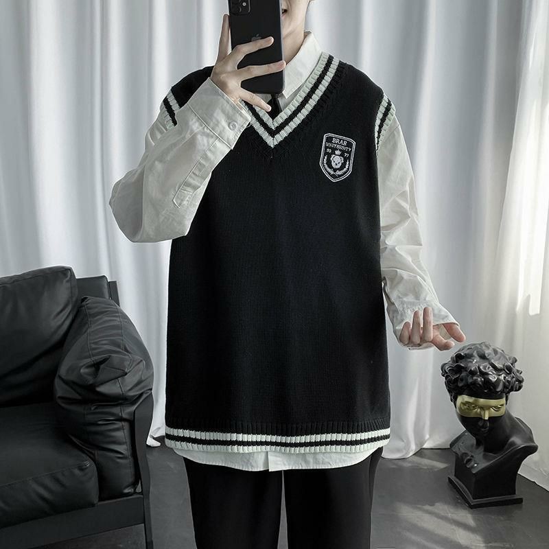 Áo gile 4 mùa phối viền logo gấu