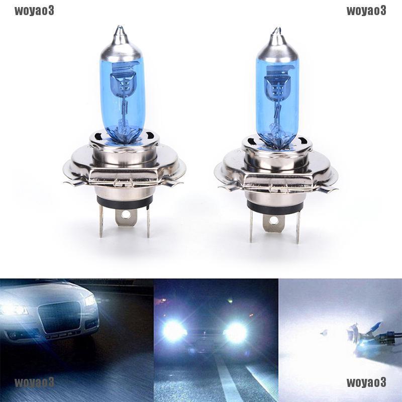 Bộ 2 Đèn Pha Siêu Sáng H4 100W Chất Lượng Cao