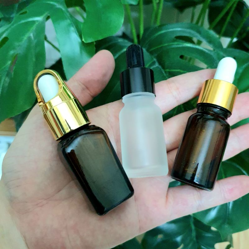 Chai đựng serum, dung dịch mỹ phẩm bằng thủy tinh 10ml