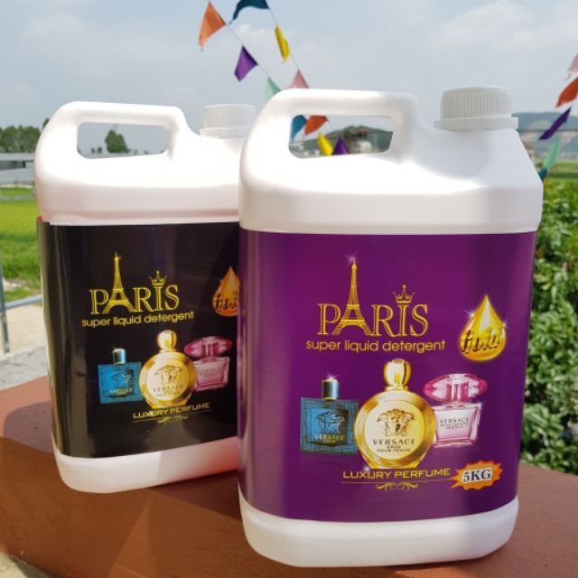 Nước giặt Paris can 5 lít hương thơm dịu mát ( bao giá toàn quốc)