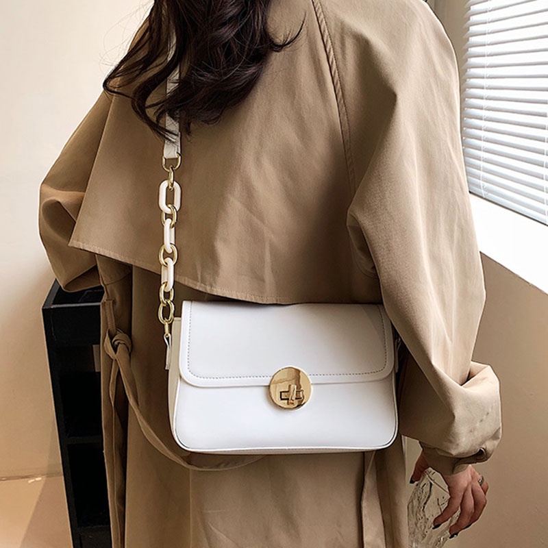 Ielgy Túi đeo dưới cánh tay Và Cánh Tay Hình Vuông Nhỏ Thiết Kế niche Chất Lượng Cao Phổ Biến Hợp Thời Trang Cho Nữ