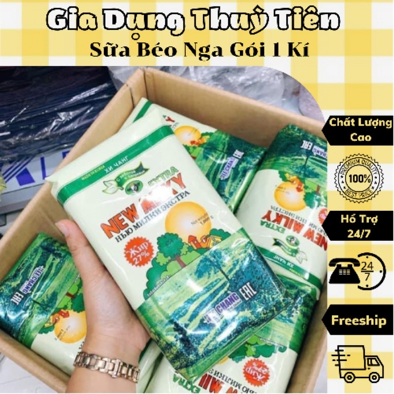 Sữa béo nga gói 1 kí