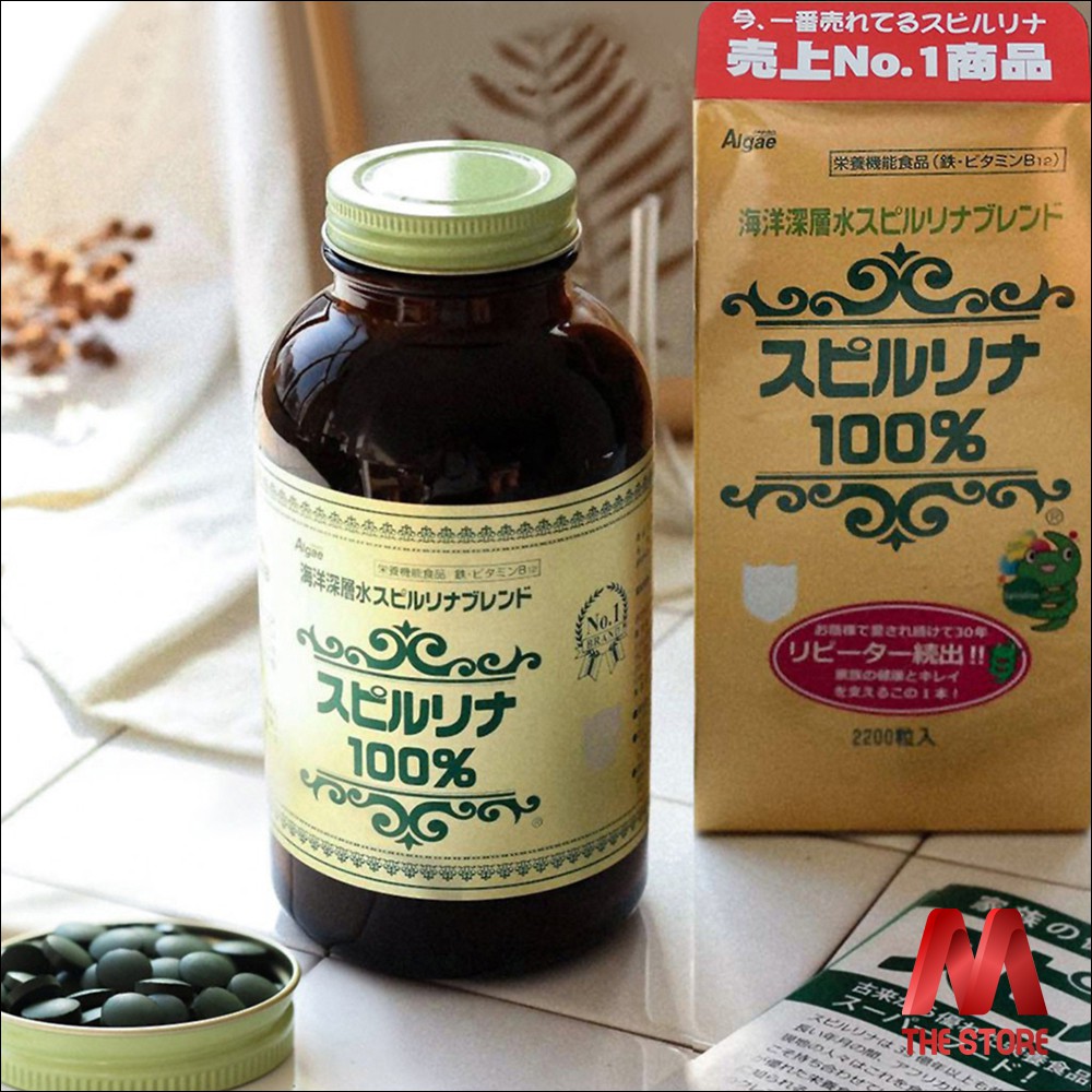 Tảo Xoắn Nhật Bản Spirulina Algae