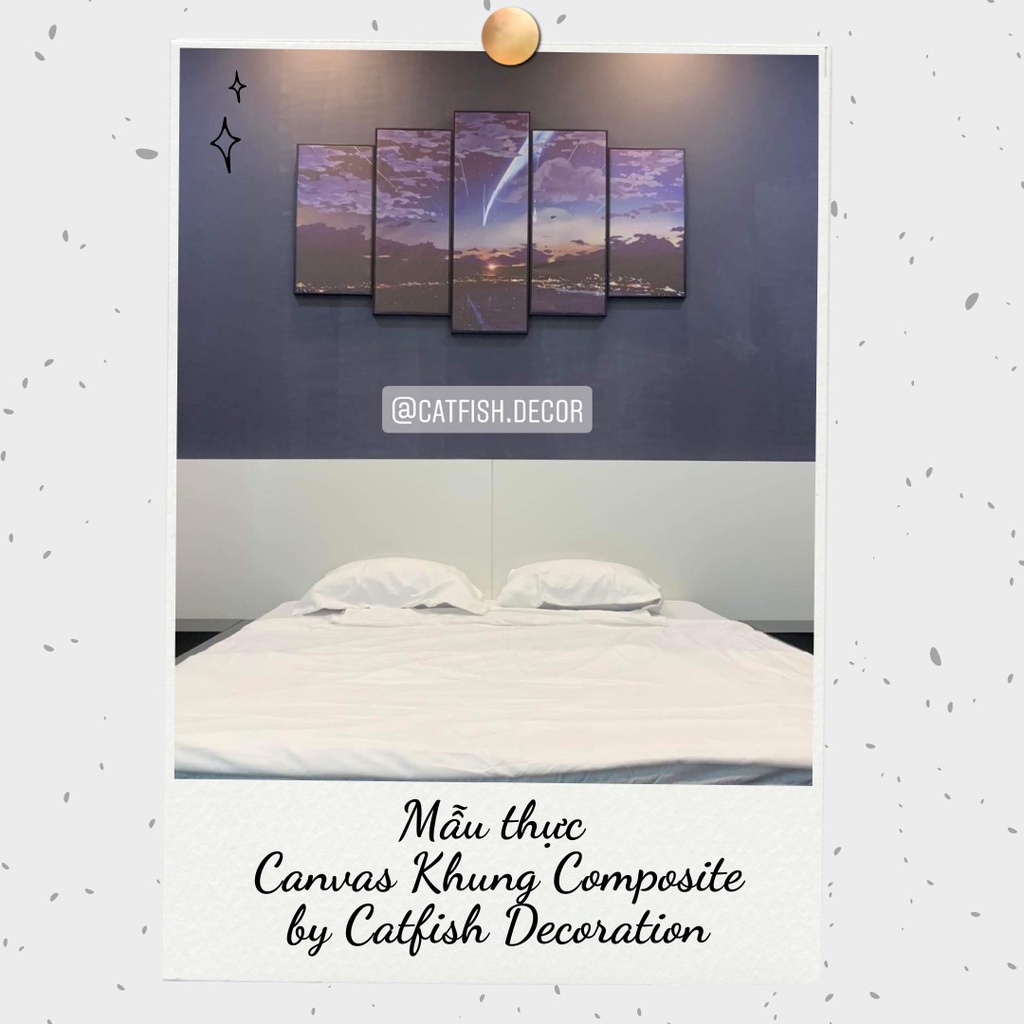 TRANH TREO TƯỜNG Canvas có khung - Yasuo/ Yone/ Asher/ Ahri/ LOL