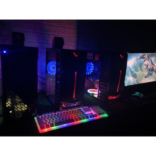 Cây Máy Tính Chơi Game PUBG PC, FIFA4, PUBG MOBILE, CF, live stream LOL LED 7 Màu Đẹp Chạy Cực Mượt