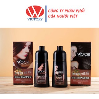 Dầu Gội Phủ Bạc Mochi (Chai 500ml) - Bí Quyết Từ Nhật Bản - Victory Pharmacy