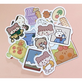 Sticker hình dán, nhãn dán trang trí 20 miếng