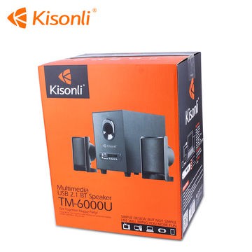 Loa vi tính 2.1 Kisonli TM-6000U tích hợp Bluetooth Usb thẻ nhớ âm thanh chắc, sôi động