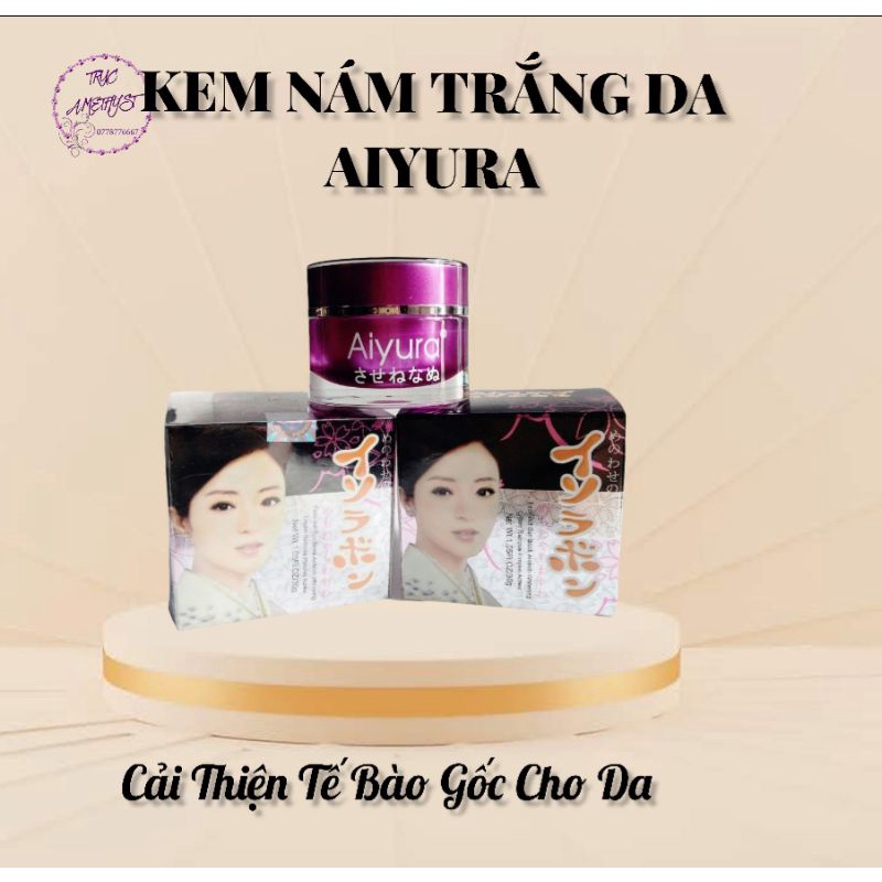 KEM TRẮNG DA NGỪA NÁM AIYURA NHẬT BẢN