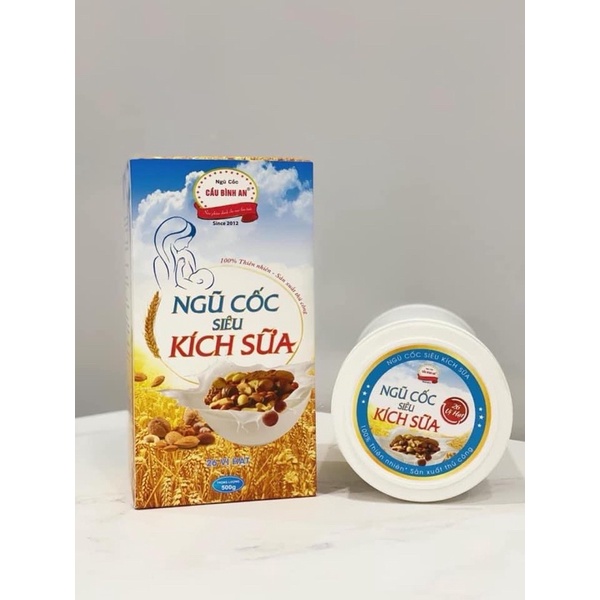 Ngũ cốc siêu kích sữa Cầu Bình An hộp 500gr