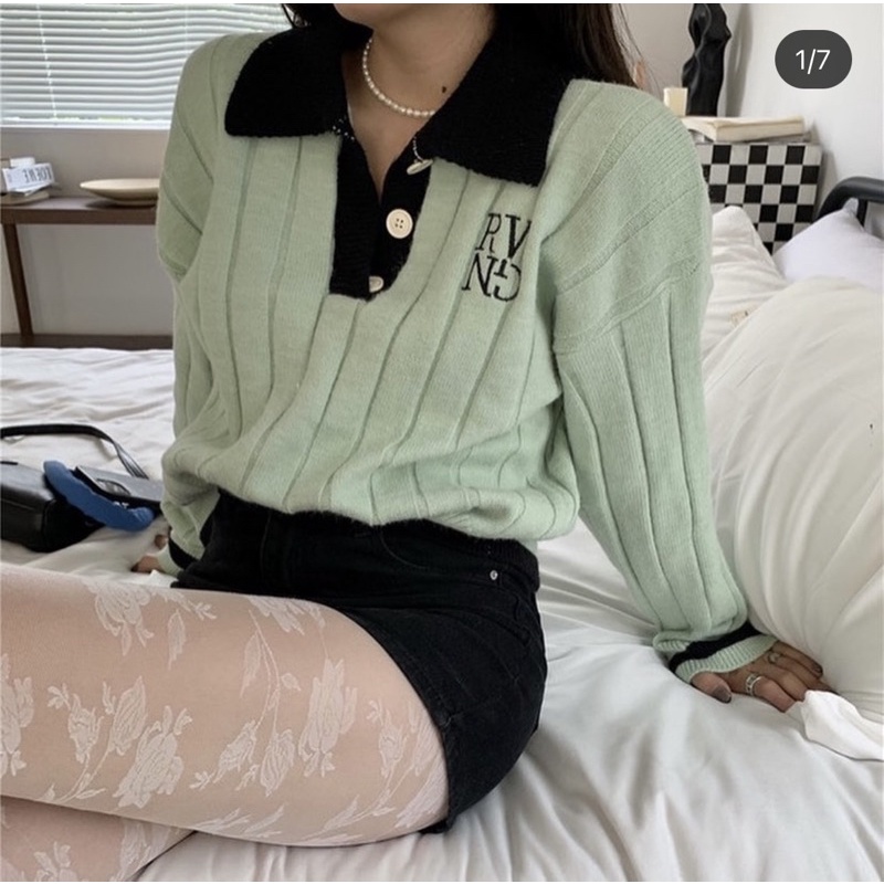 Áo len có cổ siêu sang , siêu mịn