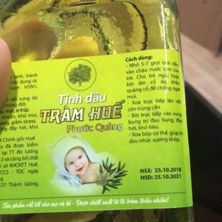 Tinh dầu tràm huế 10 hộp