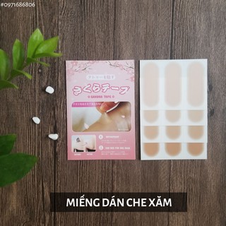 Miếng dán che hình xăm kích thước nhỏ, che hình xăm chữ, size mini 2.6x7cm, chống nước, chống mồ hôi