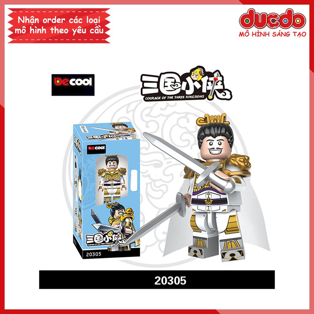 [Có sẵn] Decool 2030A Minifigures các nhân vật tướng TAM QUỐC tuyệt đẹp - Đồ chơi Lắp ghép Xếp hình Mô hình Mini