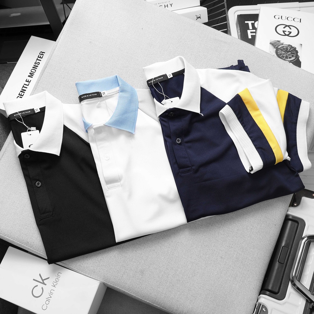 Áo Thun Polo Basic Cao Cấp, Vải Lacoste Thanh Lịch, Form Slimfit Chuẩn Tôn Dáng Body, Phối Màu Cực Chất.