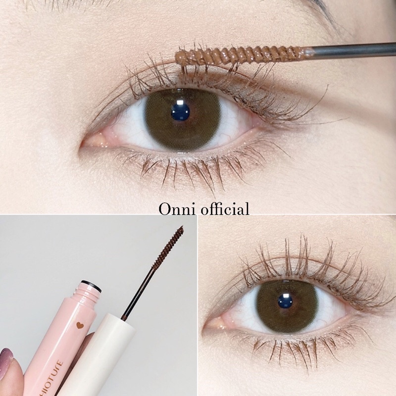 Mascara siêu mảnh tơi mi Lameila Skinny Microcara vỏ hồng Onni Official | BigBuy360 - bigbuy360.vn