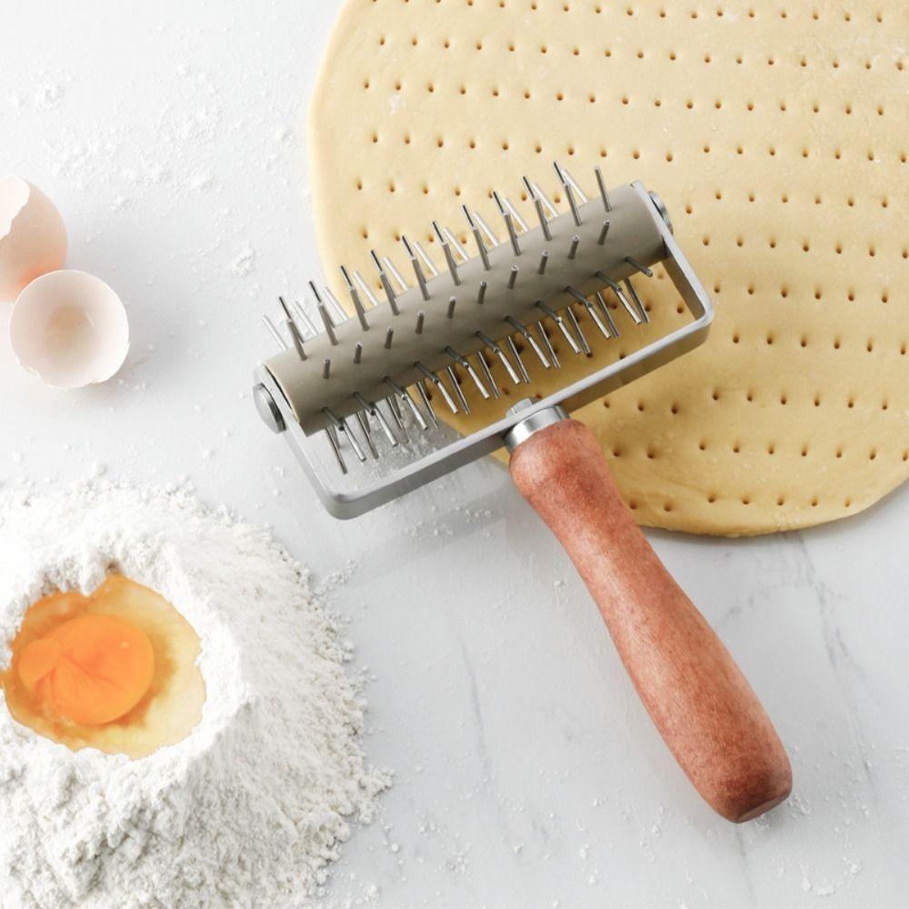 Cây Lăn Bột Làm Bánh Cán Gỗ Tiện Dụng