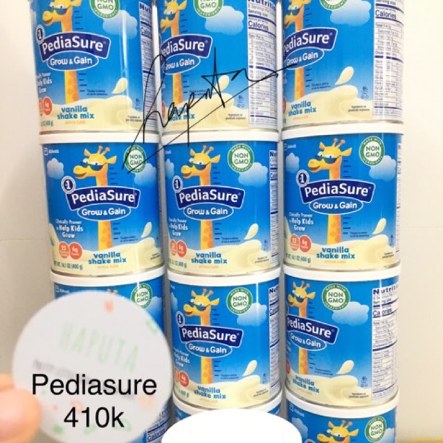 [ Ship air- có bill] Sữa pediasure mỹ grow & gain 400g