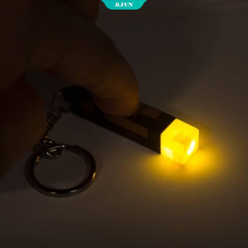 Móc Khóa Hình Đèn Pin Game Minecraft Độc Đáo