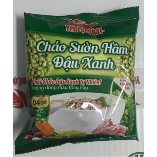 Cháo sườn hầm đậu xanh 50g - Yến Lộc Phát.  hsd: 6/2021