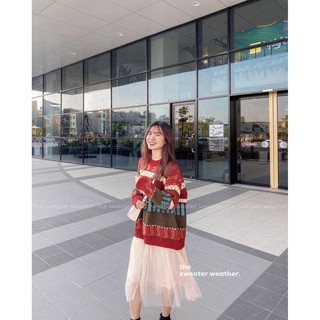 Áo len thổ cẩm 02