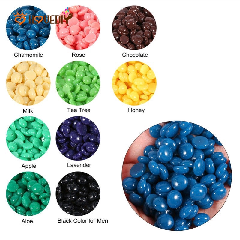 Hạt sáp tẩy lông cơ thể nấu tan chảy không gây đau đớn 25g