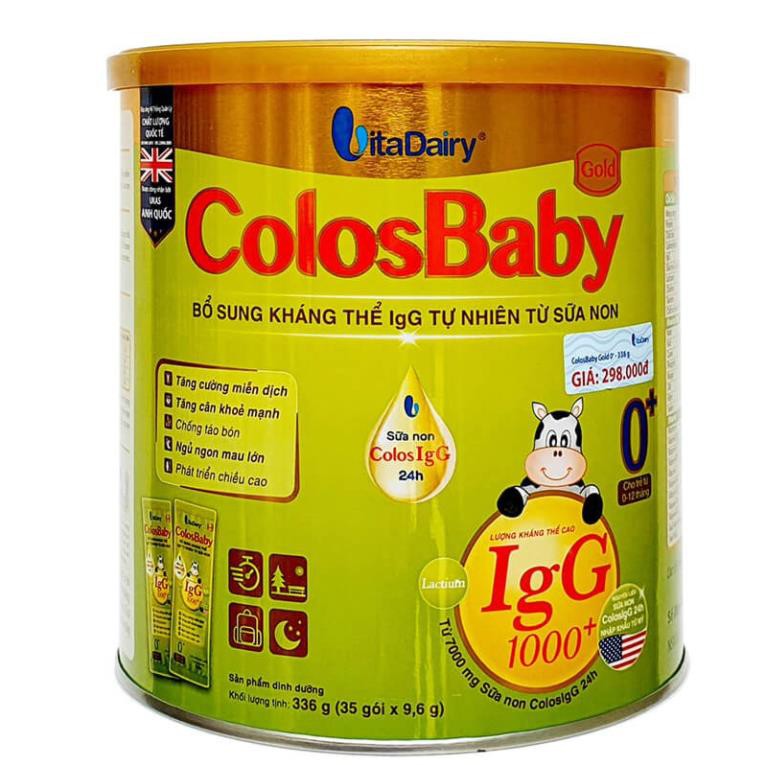 Sữa non Colosbaby 0 336g 0-12 tháng
