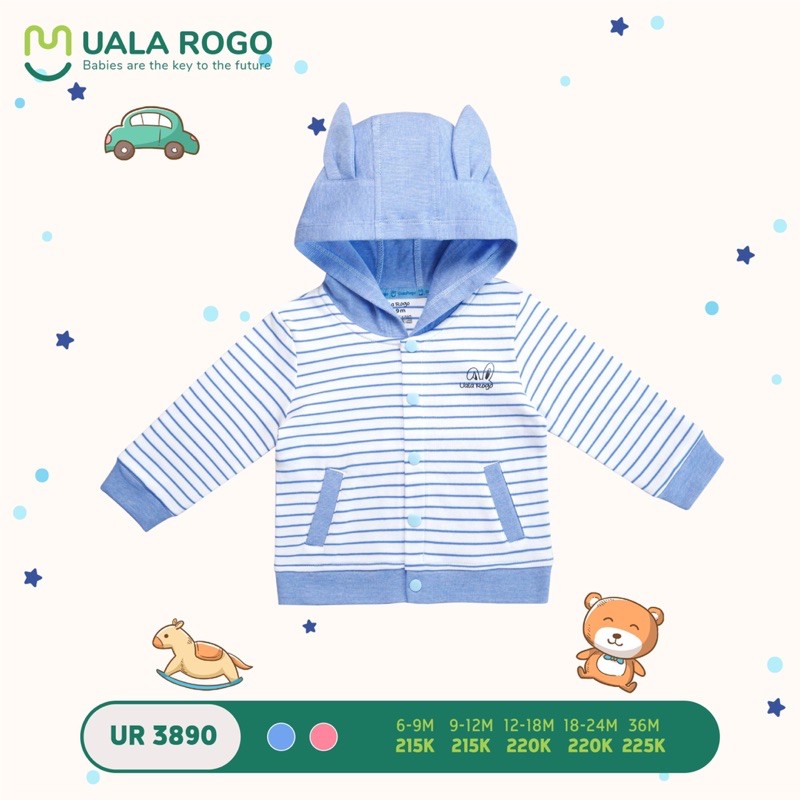 [XẢ KHO] Áo khoác nỉ Uala UR 3890