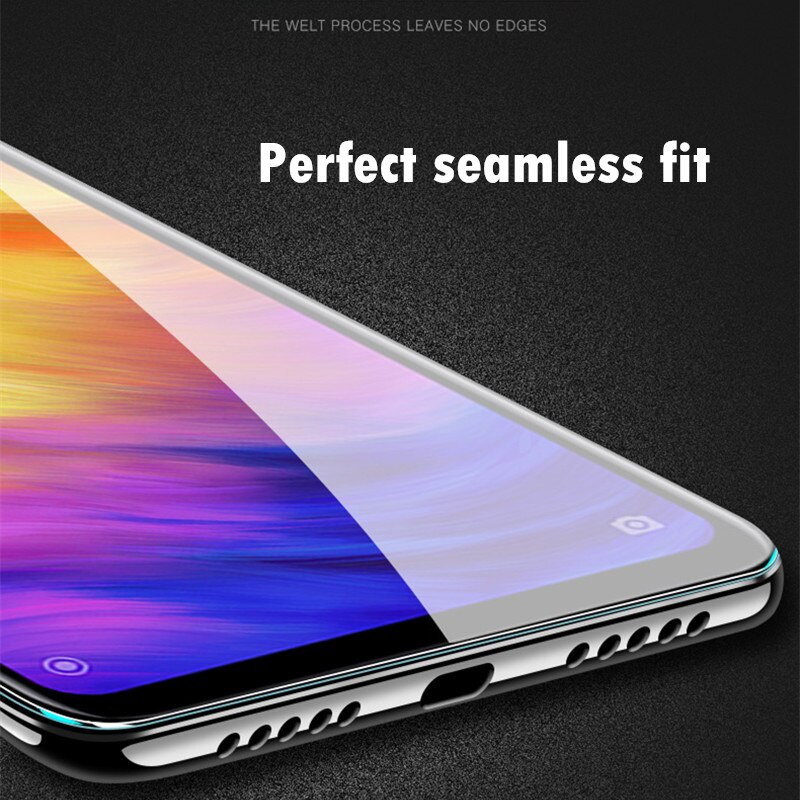 Miếng dán kính cường lực cho Xiaomi Redmi Note 8 / Note 8 Pro full màn hình mỏng 0.3mm hiệu HOTCASE 111D
