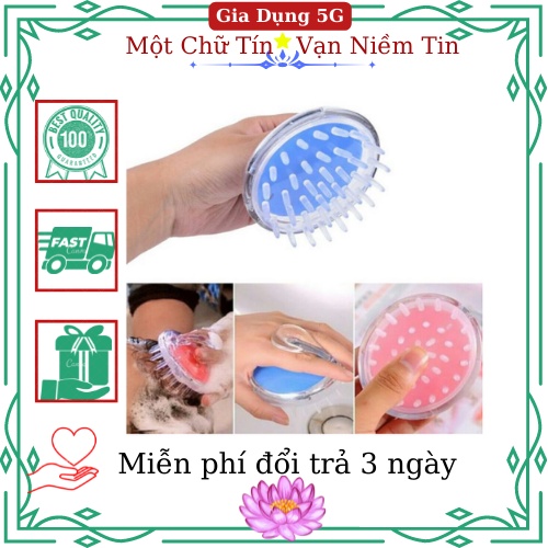 Lược gội đầu kích thích mọc tóc, lược mát xa da đầu Bàn chải massage đầu