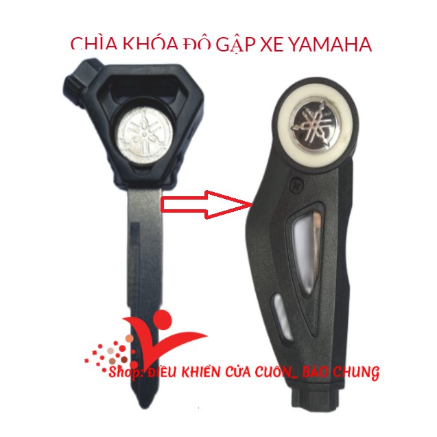 Chìa khóa độ gập xe máy Honda, yamaha