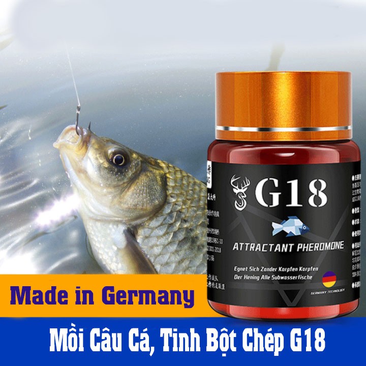 Tinh Bột Chép G18 - Made in Germany Mồi Câu Cá Siêu Nhậy