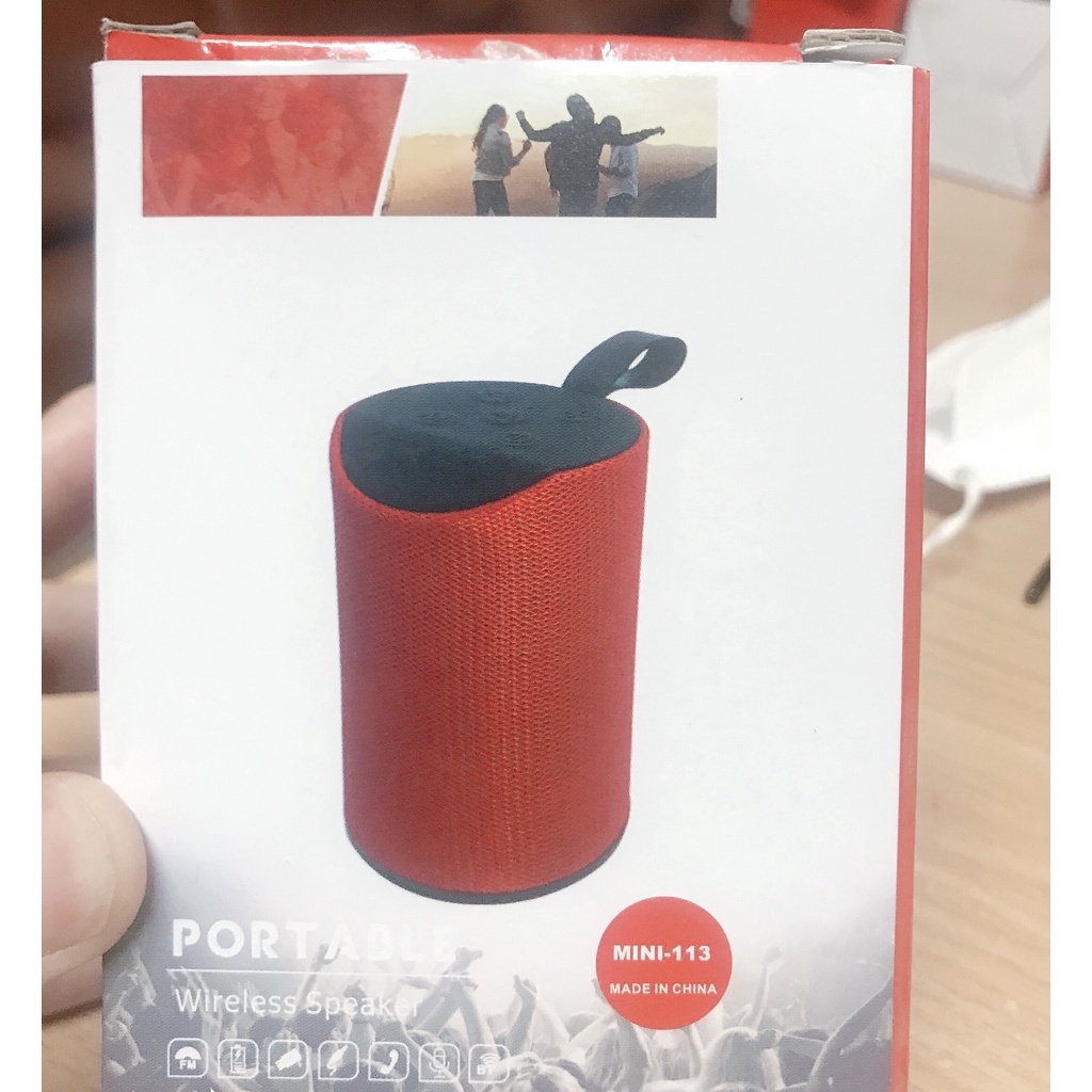 Loa Bluetooth Mini-113 cầm tay di động.