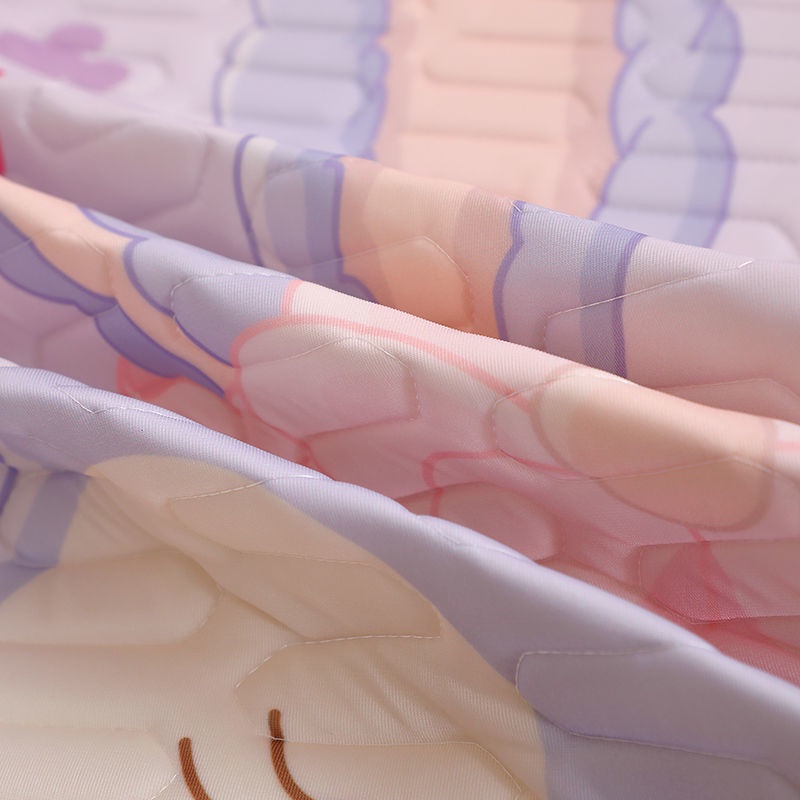 Ga Trải Giường Cũi Em Bé. Bộ Thảm Lót Giường Bằng Cao Su Tự Nhiên Mát Mẻ Mùa Hè Cho Trẻ Em