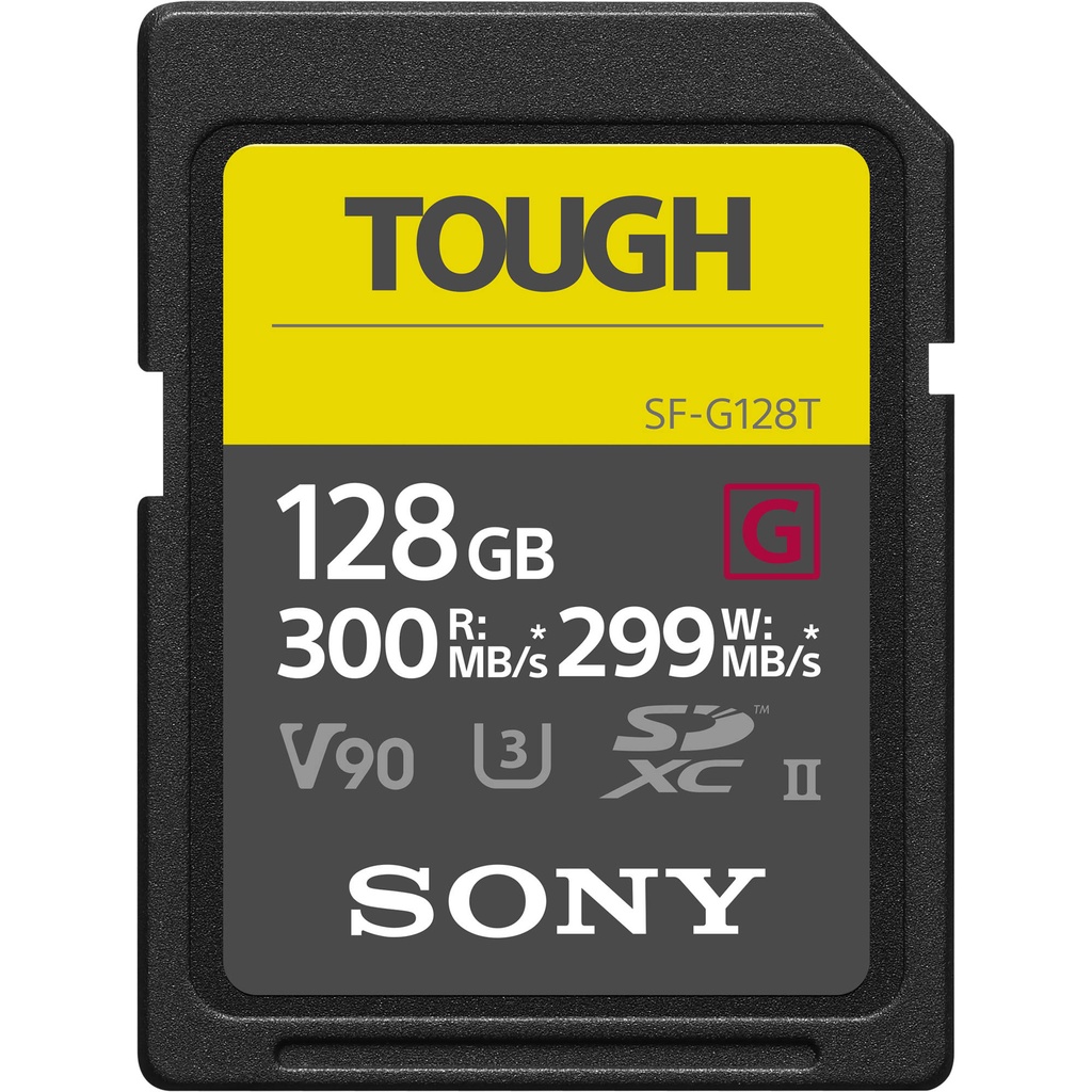 Thẻ nhớ Sony SDXC 128GB SF-G series TOUGH UHS-II 300MB/s