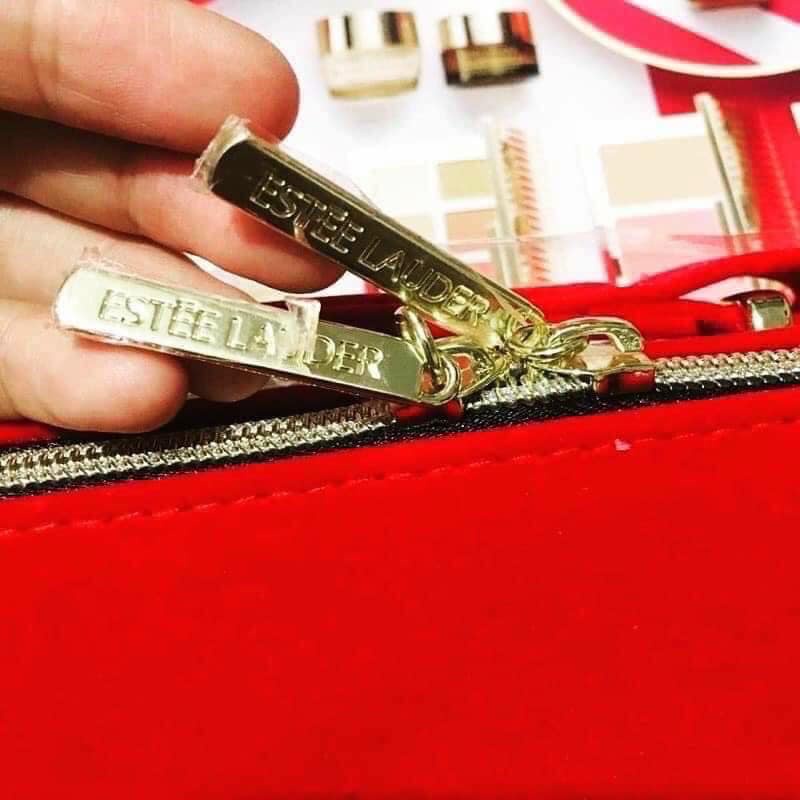 Túi cốp nhung Estee lauder gift