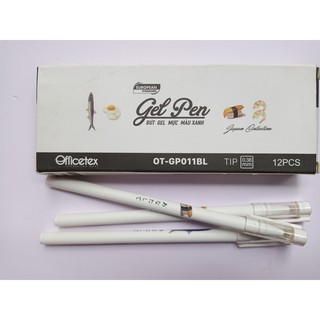 Bút gel nét nhỏ Bitex màu xanh