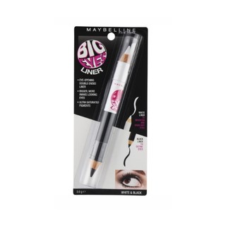 Bút Vẽ Mắt 2 đầu Maybelline Big Eyes Liner Double Ended Eyeliner White and Black