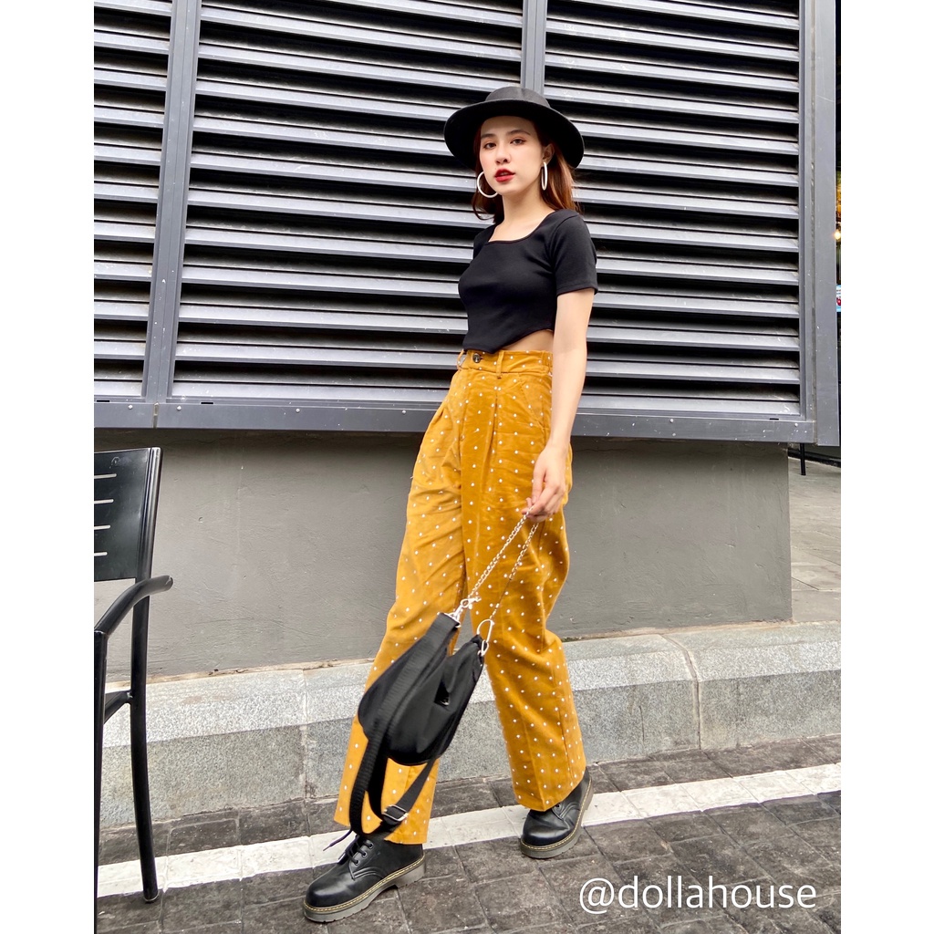 Áo Croptop cổ tròn Cut Out Thời Trang Hàn Quốc mẫu 408 | BigBuy360 - bigbuy360.vn