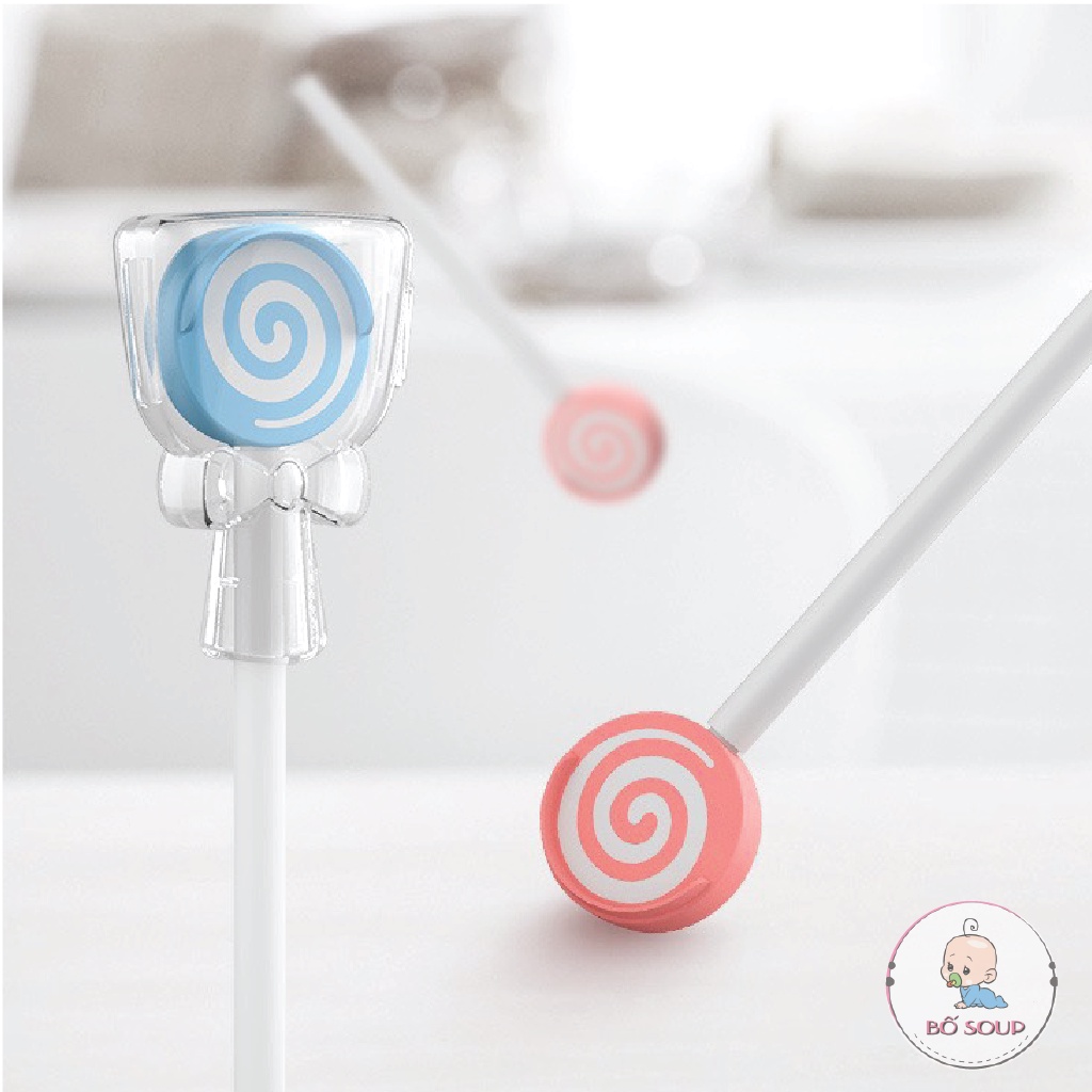 Tưa lưỡi cho bé hình kẹo Lollipop