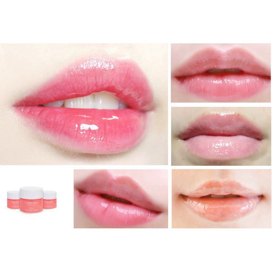 [Bu123]  Mặt nạ ngủ môi dưỡng ẩm và tẩy tế bào chết hương dâu – Care:nel Lip Sleeping Mask Berry 5g | BigBuy360 - bigbuy360.vn