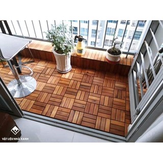 Vỉ Sàn Gỗ Tự Nhiên Ngoài Trời Đủ Mẫu Giá Rẻ